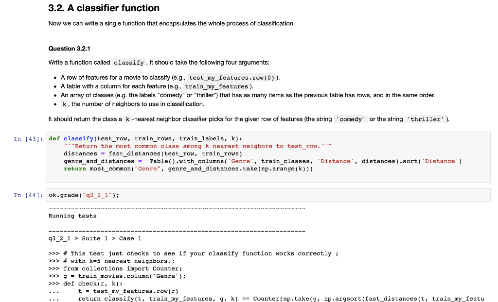 In [3]: # Run this cell to set up the notebook, but | Chegg.com