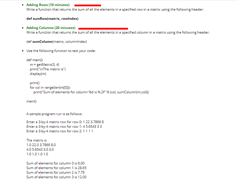 Solved i need help in these 3 Python functions. please do | Chegg.com