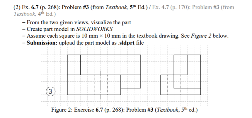 Solved (2) Ex. 6.7 (p. 268): Problem #3 (from Textbook, 5th | Chegg.com