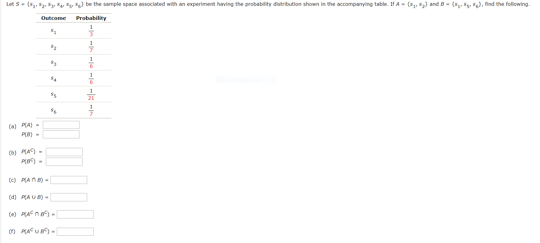 Solved Let S S S2 S3 S4 S5 Sa Be The Sample Space Chegg Solved Let S S S2 S3 S4 S5 Sa Be The Sample Space Chegg