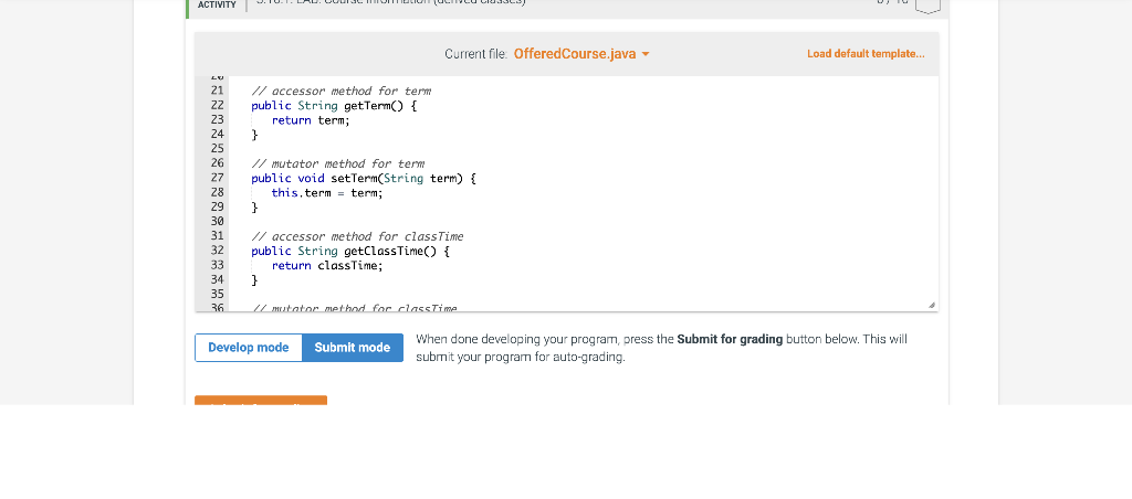 Solved 3.16 LAB: Course information (derived classes) Given | Chegg.com