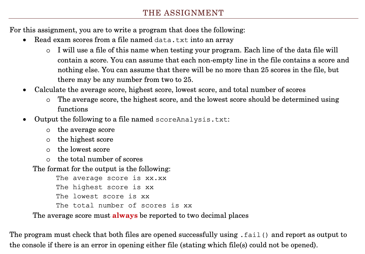 Solved In c++ please. Keep original formatting provided from | Chegg.com