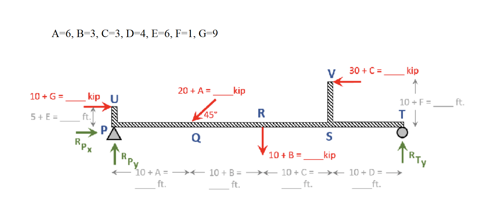 Rpy Plane Example Solved Please find the reaction forces for Rpx, Rpy, and | Chegg.com