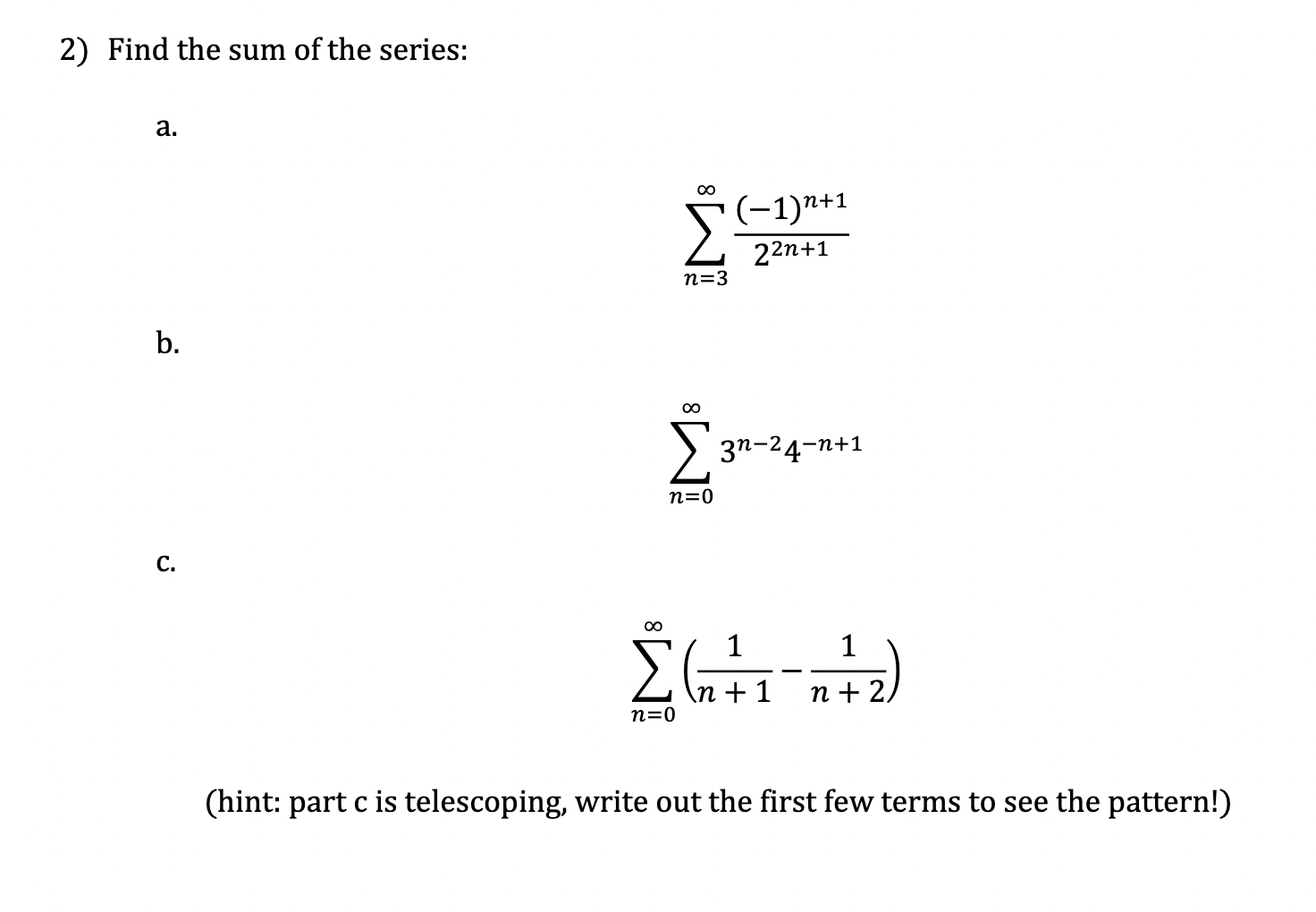 excel sum 1 2 3 4 n