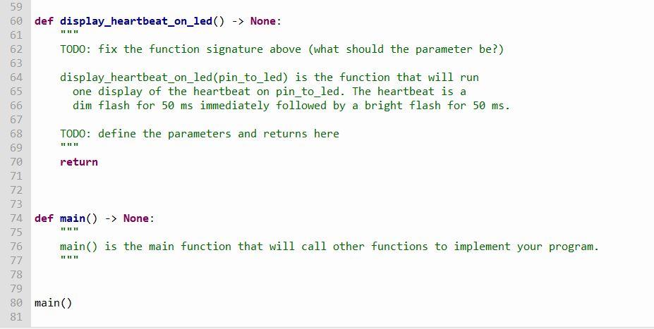 Solved Python, Complete the Following Pre-made Template | Chegg.com