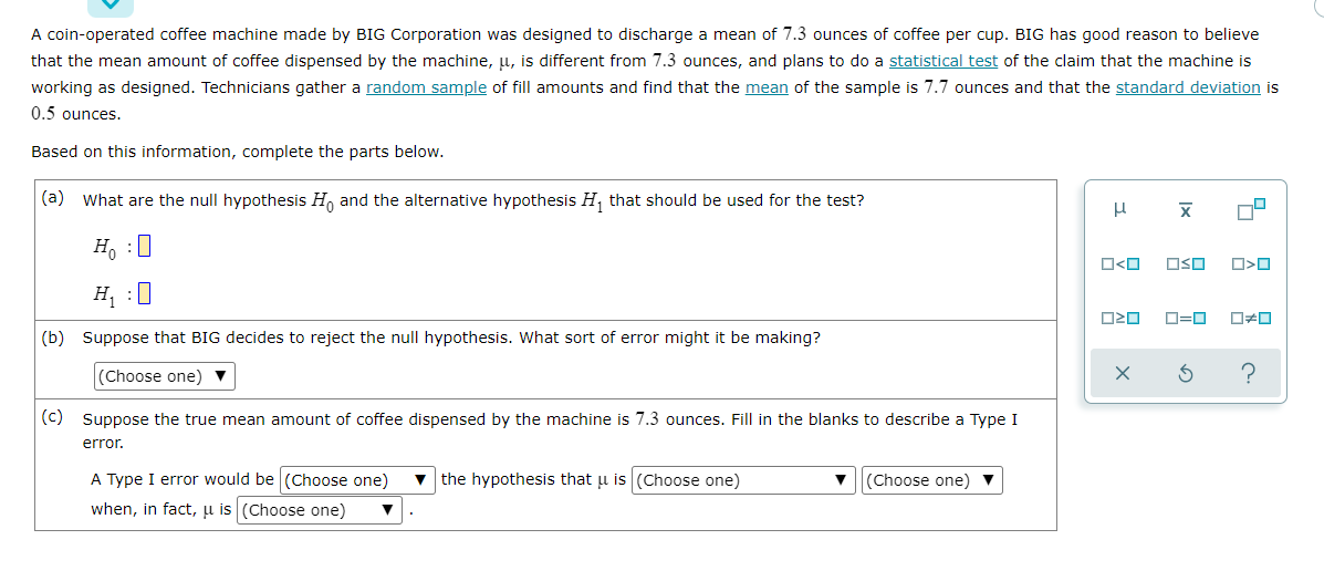 Solved A coin-operated coffee machine made by BIG | Chegg.com