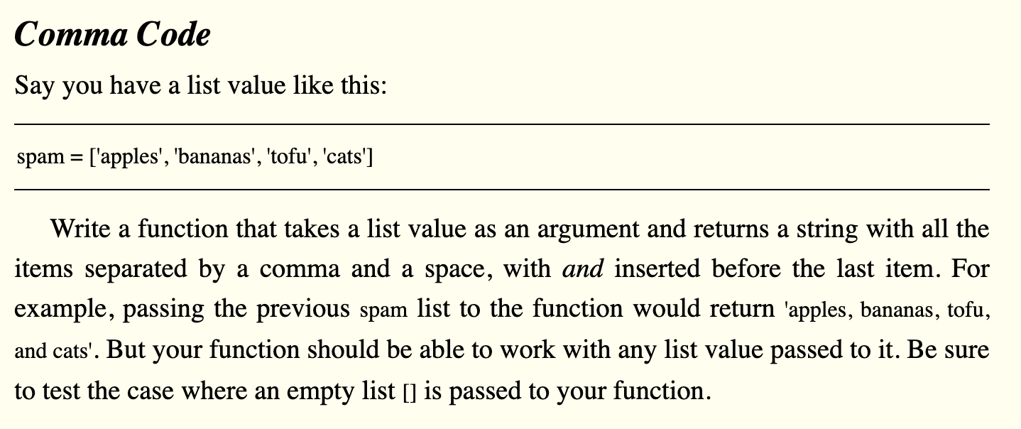 solved-comma-code-say-you-have-a-list-value-like-this-spam-chegg