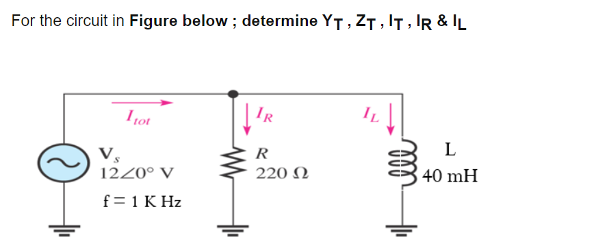 Solved What is the magnitude of the total current (rms) for | Chegg.com