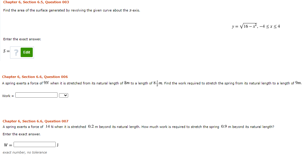 Solved Chapter 6, Section 6.5, Question 003 Find The Area Of | Chegg.com