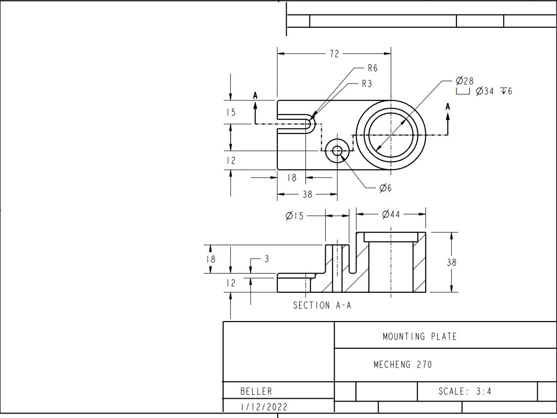 Use Creo parametric please For this assignment you | Chegg.com