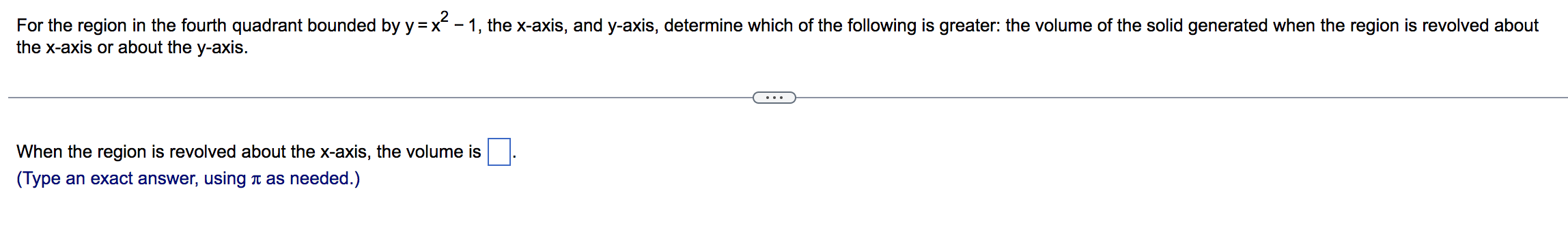 Solved For the region in the fourth quadrant bounded by | Chegg.com