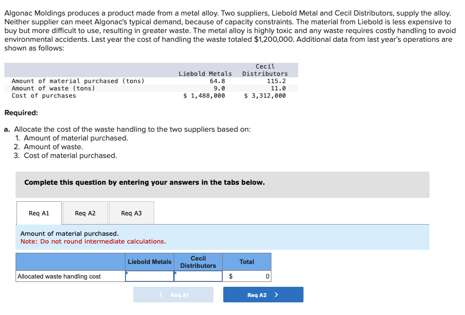 Solved Complete this question by entering your answers in