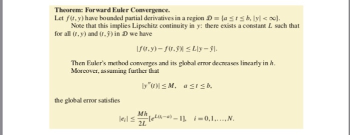 Solved Show that the backward Euler method obeys the same | Chegg.com