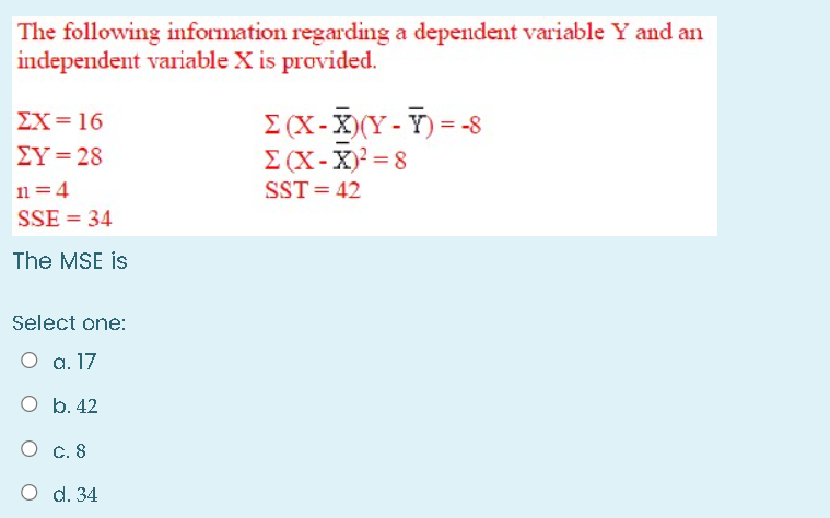 Solved The following information regarding a dependent | Chegg.com