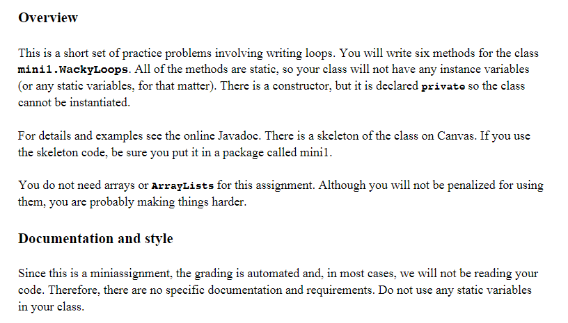 Solved Really need help with this Java assignment. I have | Chegg.com