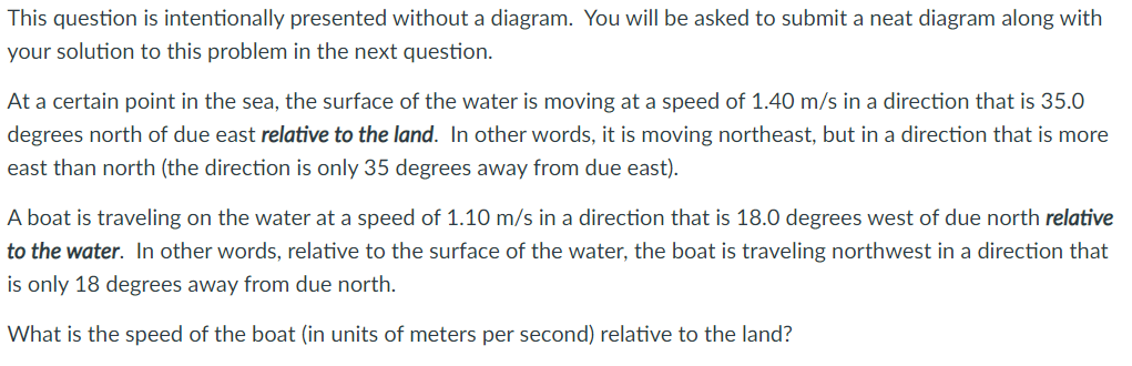Solved This question is intentionally presented without a | Chegg.com