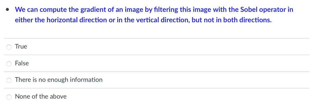 Solved - We can compute the gradient of an image by | Chegg.com