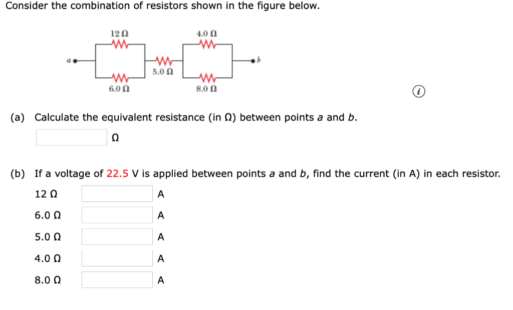 Solved Consider the combination of resistors shown in the