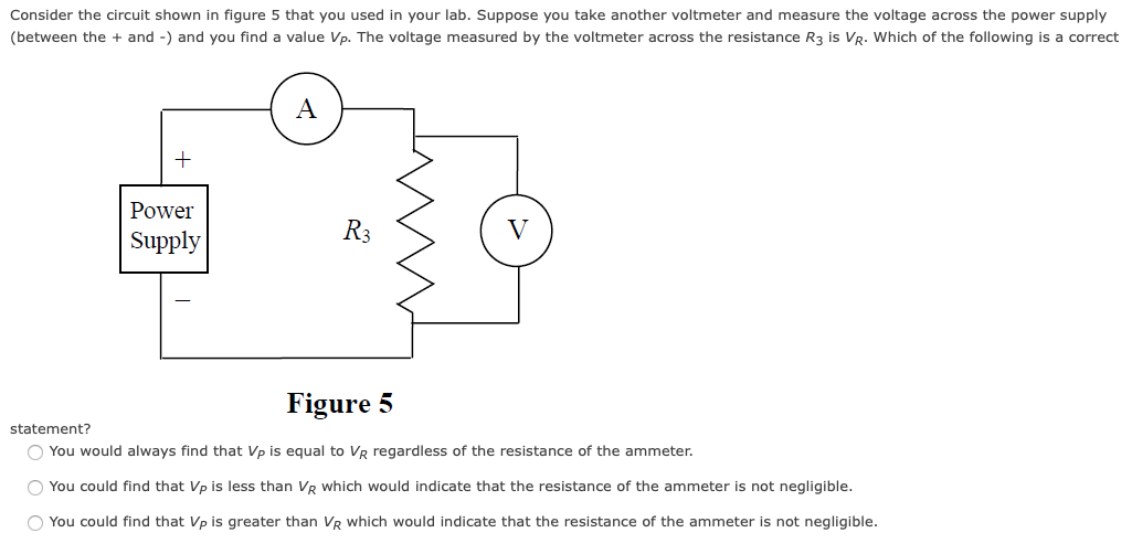 Solved Consider the circuit shown in figure 5 that you used | Chegg.com
