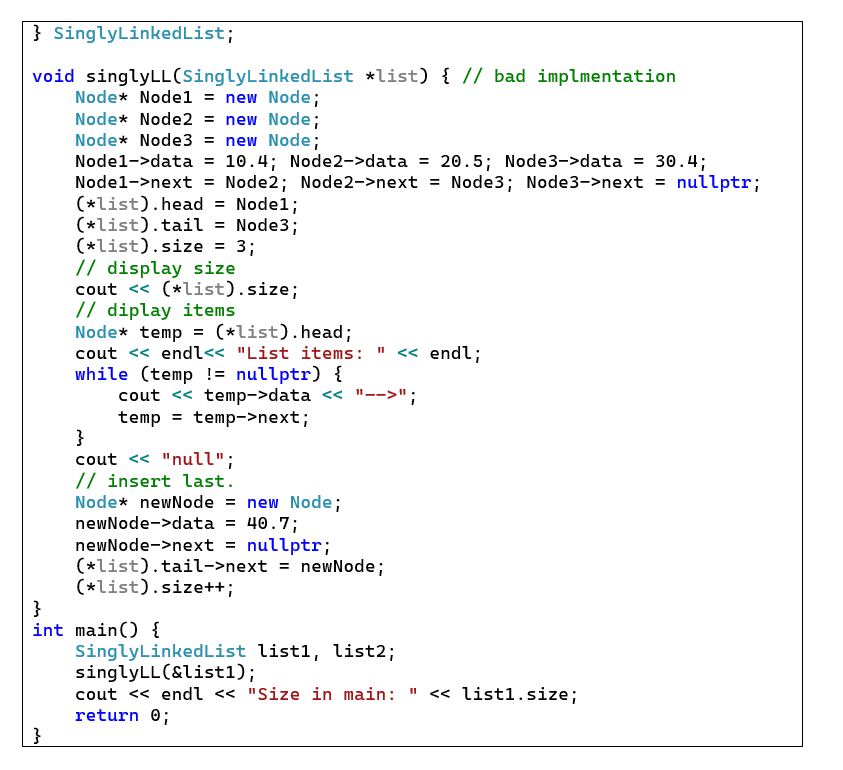 Solved Q3: Read, understand and copy the following code | Chegg.com
