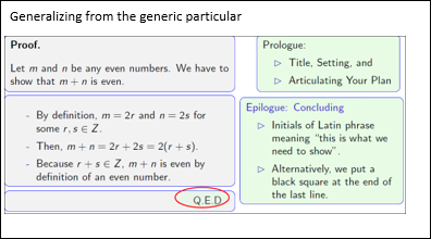 Solved Consider a particular, but arbitrary, x Template for | Chegg.com