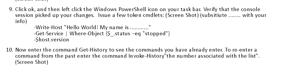 Solved Please help me with these two powershell questions i | Chegg.com