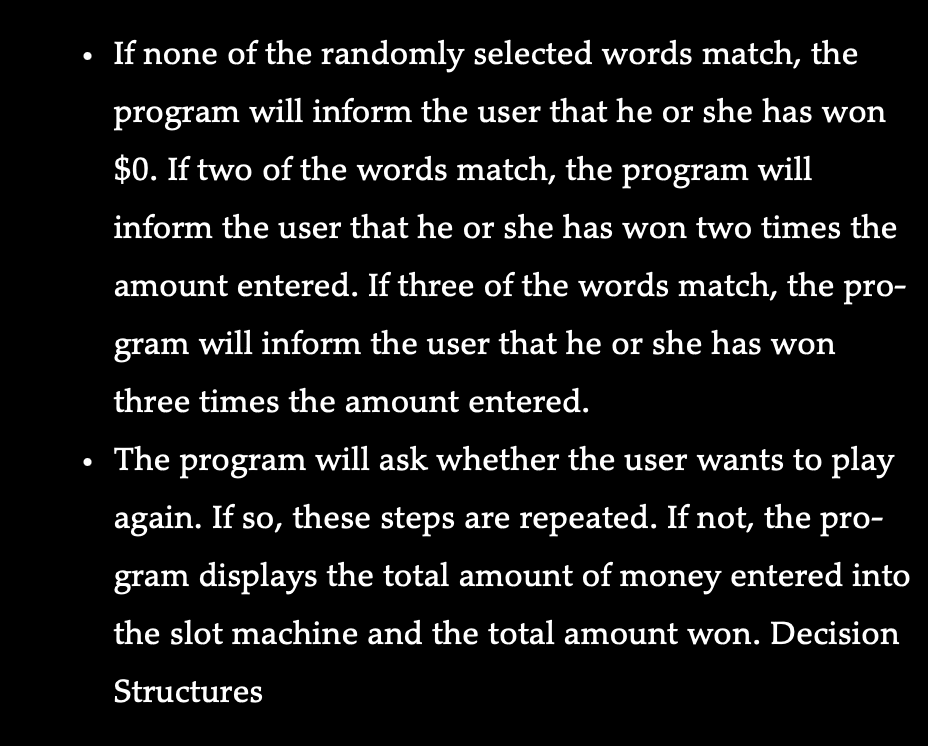 Solved Instructions I Think You Will Think This One Is Fun Chegg