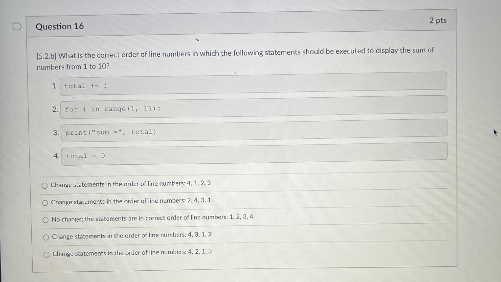 Solved 2 pts D Question 13 [4.5.c) Given three variables a, | Chegg.com