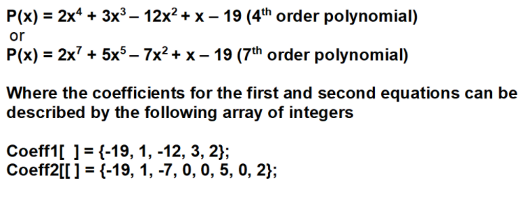 Solved Polynomials appear in a wide variety of areas of | Chegg.com