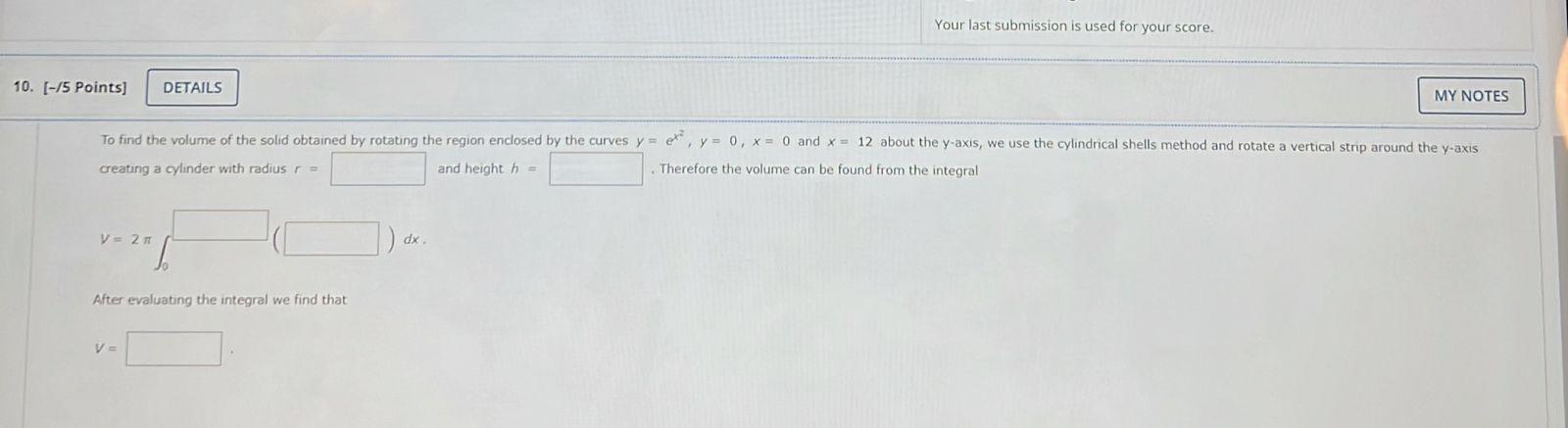 Solved creating a cylinder with radius r= and height h= . | Chegg.com