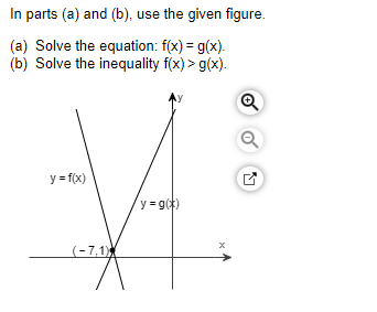 Solved In parts (a) and (b), use the given figure. (a) Solve | Chegg.com