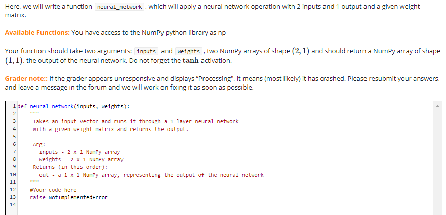 Solved As introduced in the previous section, a neural | Chegg.com