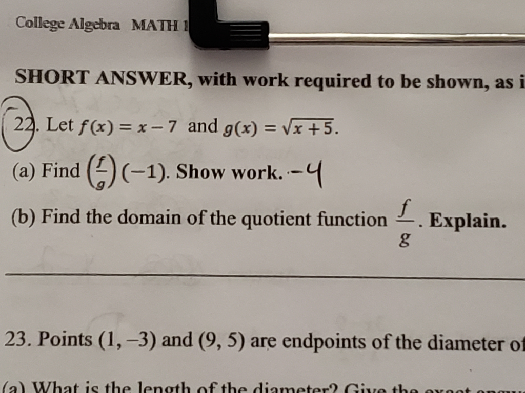 college algebra 1 1 homework