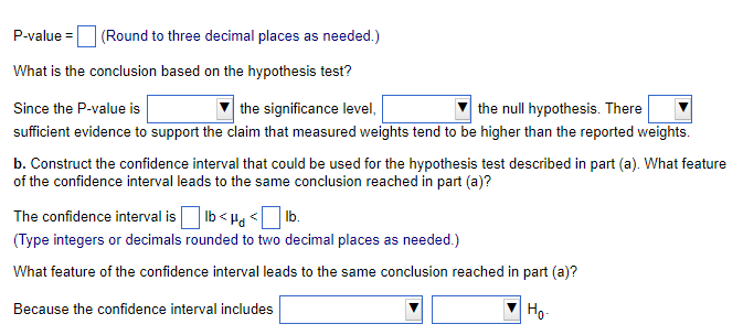 Listed in the accompanying table are 127 measured and | Chegg.com