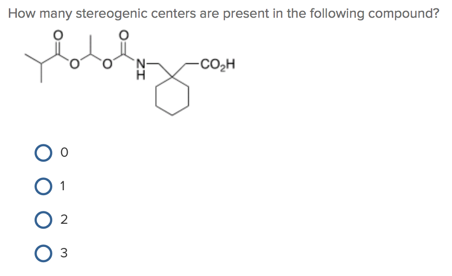 Solved How many stereogenic centers are present in the | Chegg.com