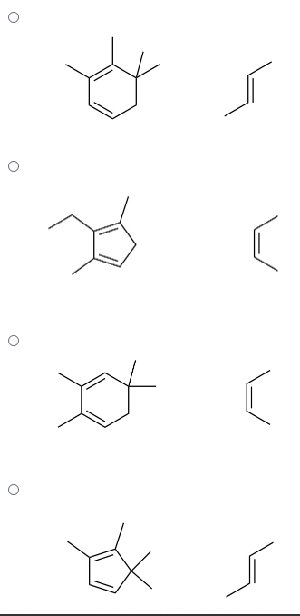 Solved (54) Which of the following is the correct set of | Chegg.com