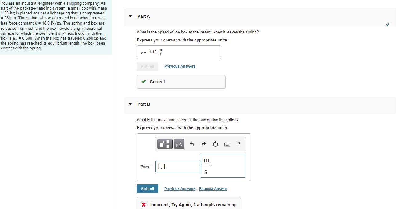 Solved Part A You are an industrial engineer with a shipping