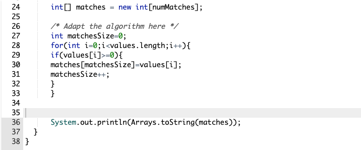 Solved For comma separators, the Arrays.toString method is | Chegg.com