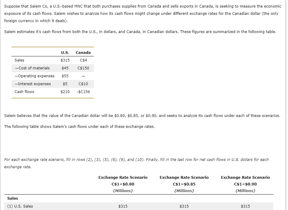 SOLVED: Text: Exchange Rate Anna's mother works in South Carolina, USA, as  a domestic helper for a living. She sends money to the Philippines each  month. Recently, the exchange rate was 1.00