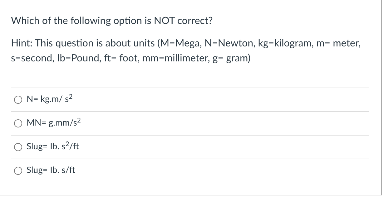 Newton in kg outlet m s2