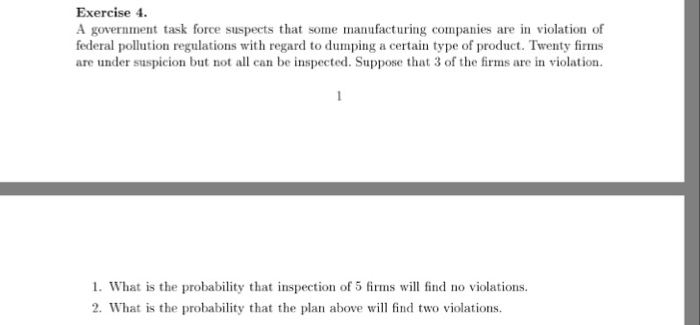 Solved Exercise 4 A government task force suspects that some | Chegg.com