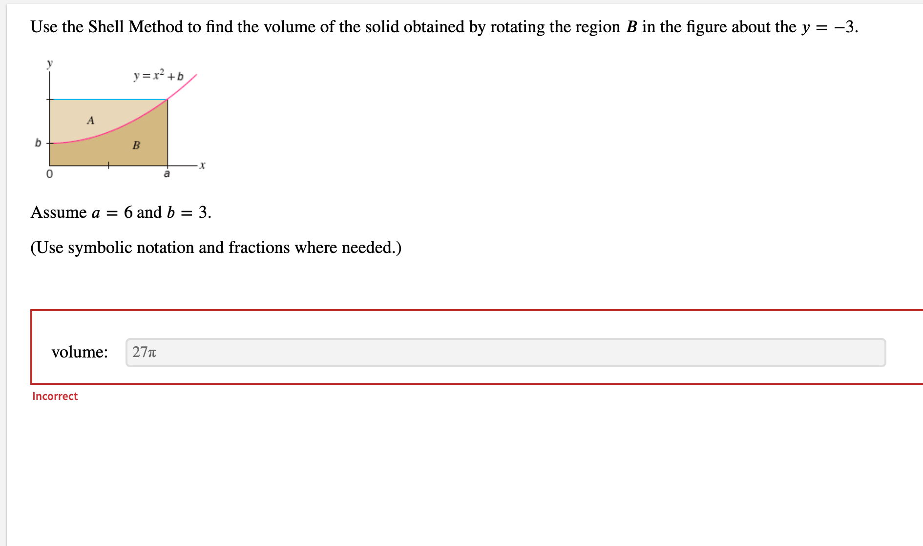 Solved Use the Shell Method to find the volume of the solid | Chegg.com