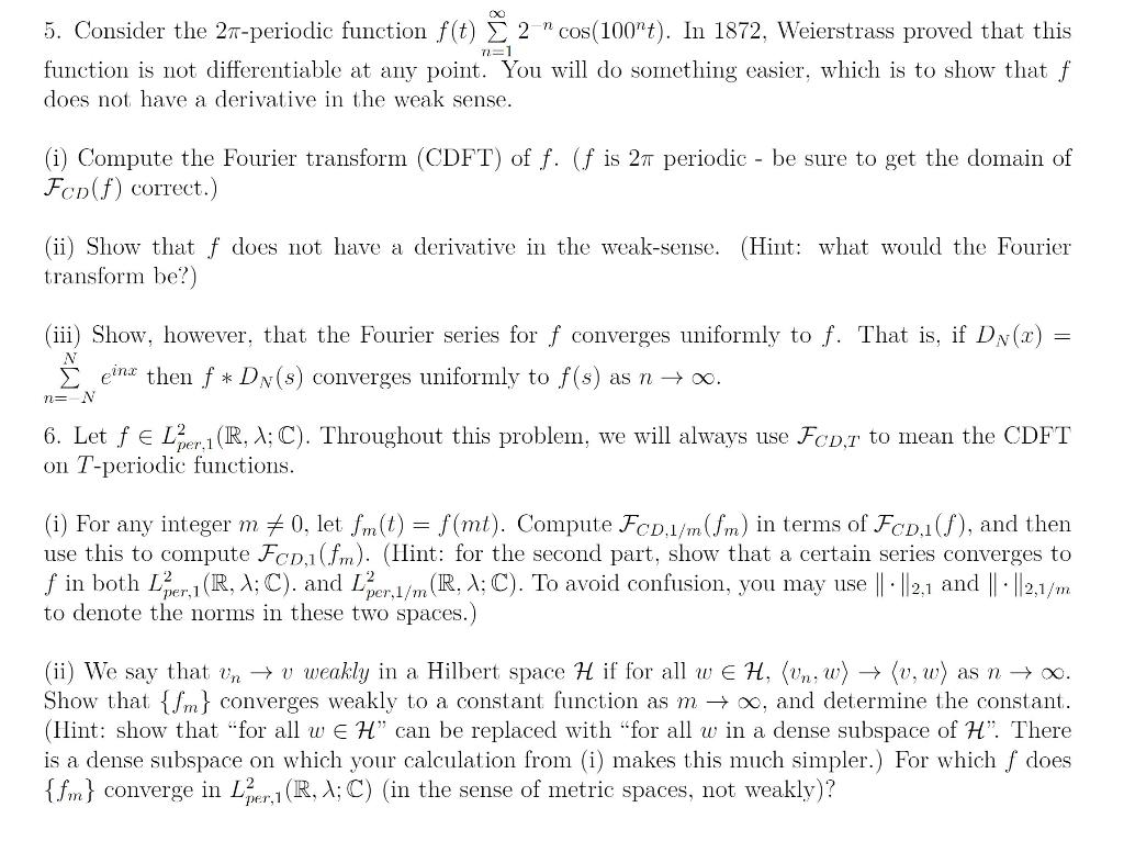 N 1 5 Consider The 27 Periodic Function F T Z 2 Chegg Com