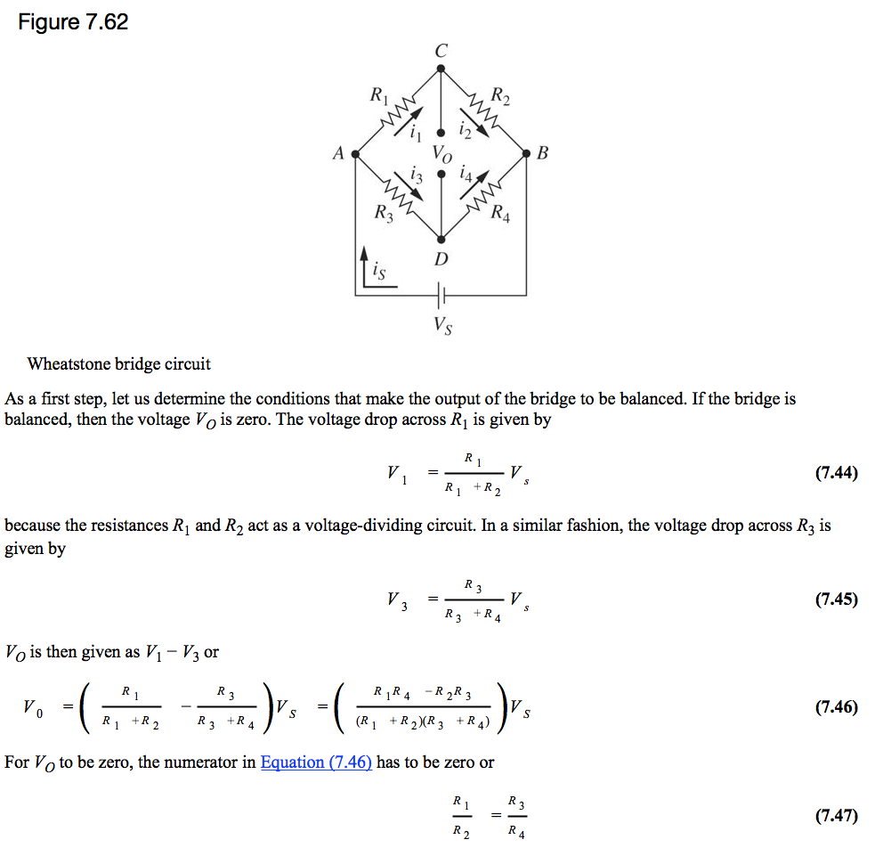 solved-a-wheatstone-bridge-similar-to-that-shown-in-figure-chegg