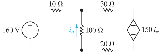 Solved Use the mesh-current method to calculate the power | Chegg.com