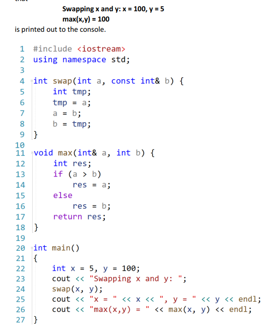 Solved Ex 8: DO NOT CHANGE the main program. Correct the | Chegg.com