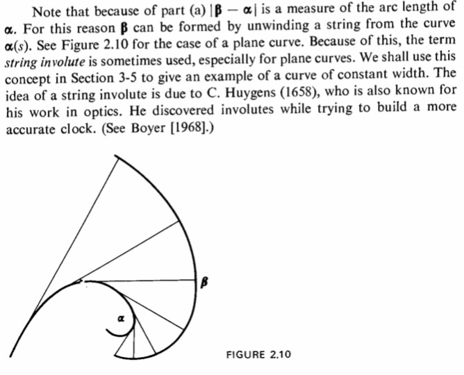 Set E-Involutes and Evolutes The last six problems | Chegg.com