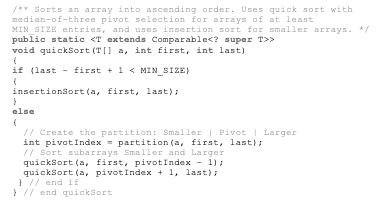 Solved Programming Project 4: Sorting Complete the | Chegg.com