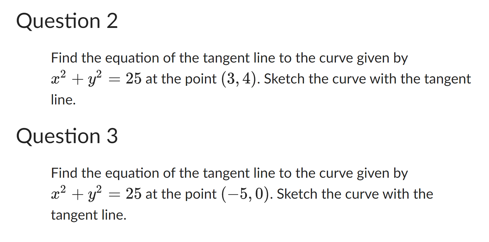 Solved find the equation of the tangent line to the curve chegg