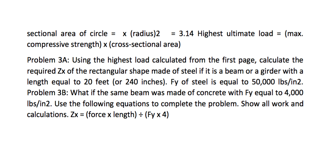 Solved Home Work on Load Combinations Worksheet for Bridge